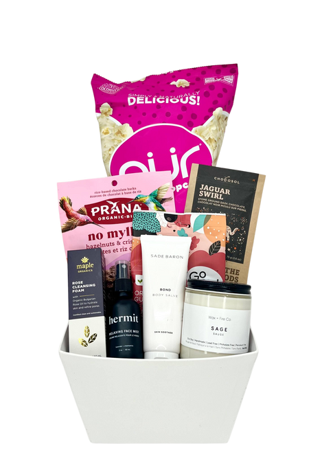 Valentine's gifts baskets - organic and all natural