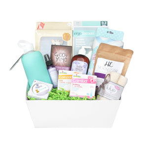 Custom special diet baby gift basket