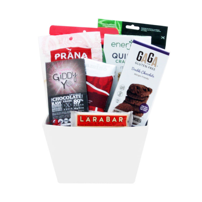 Gluten-free food gift basket